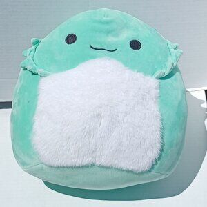 Kellytoy Squishmallow Abe Bearded Dragon Lizard Stuffed Animal 12" Light Green